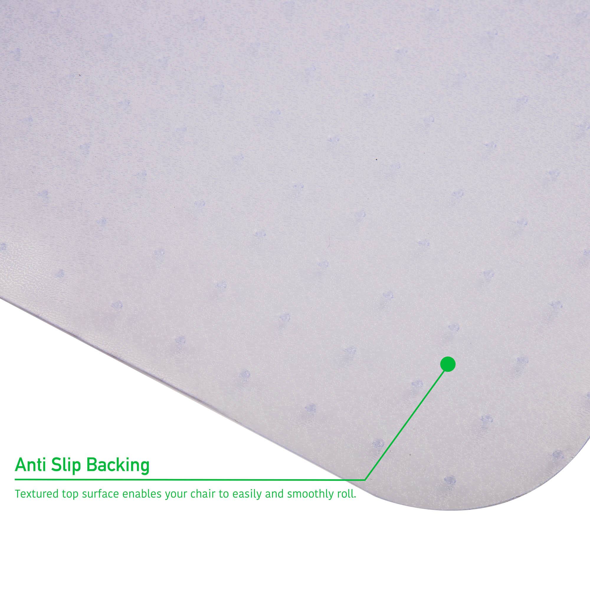 Mind Reader Clear Office Chair Mat for Hardwood Floors